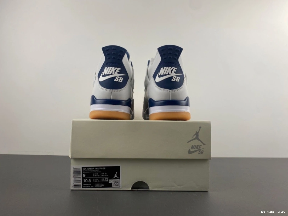 Jordan Navy Men's 4 Retro DR5415-100 - SB 0829